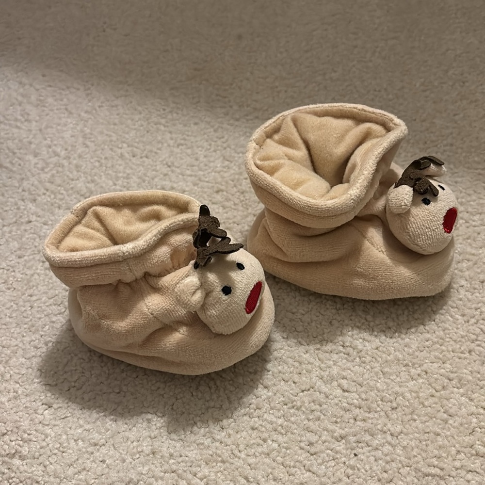 Reindeer hat, and  slippers koala kids 3 to 6 months - Picture 6 of 8